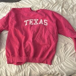 Pink crewneck